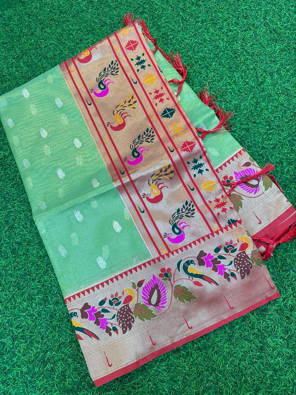 Exclusive Pithani Pattu Saree