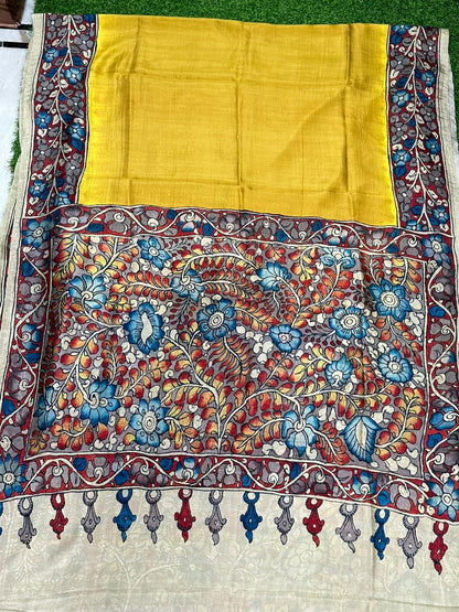 PURE SOFT TUSSER SILK SAREE