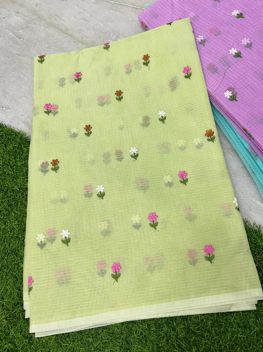 Exclusive Kota Embroidery Sarees