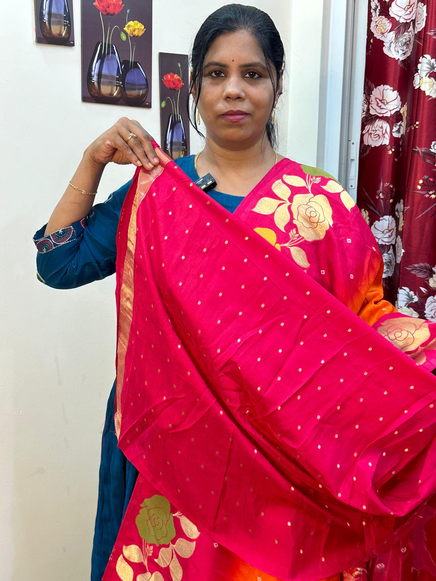 Russion Silk Jamdani sarees