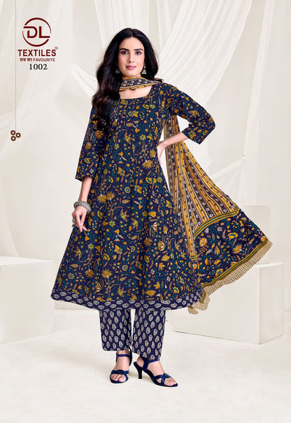 3XL Pure Cotton Anarkali Dresses