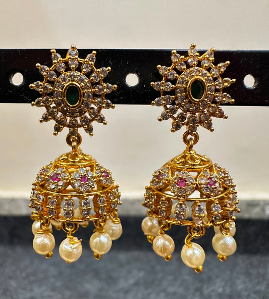 Beatyfull jhumki earrings