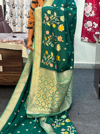 Banarassy soft silk saree