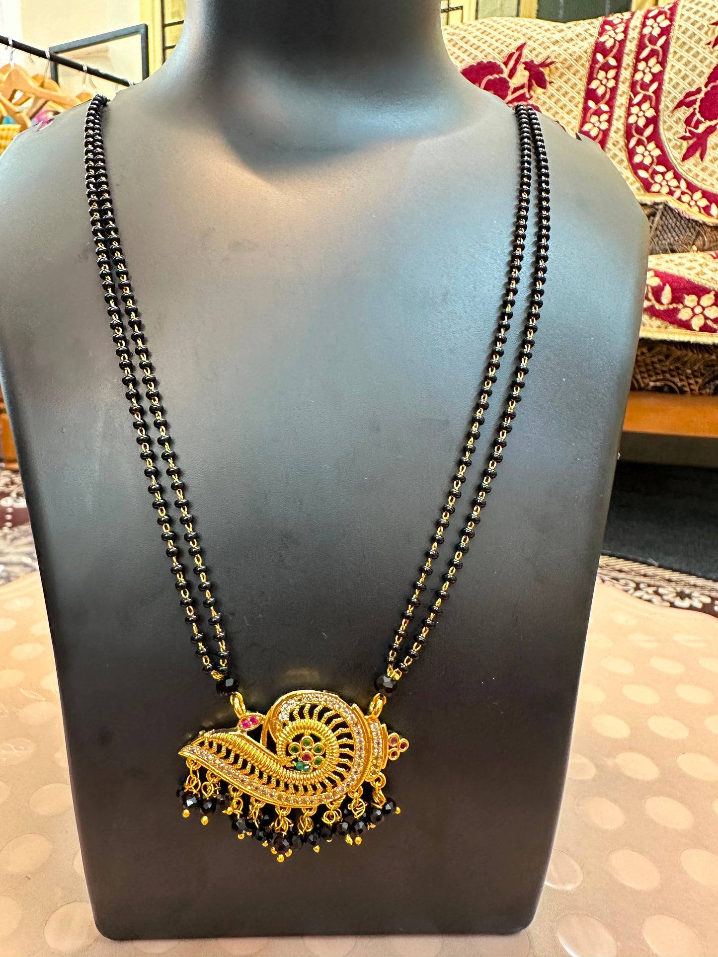 Mayura Paisley Mangalsutra