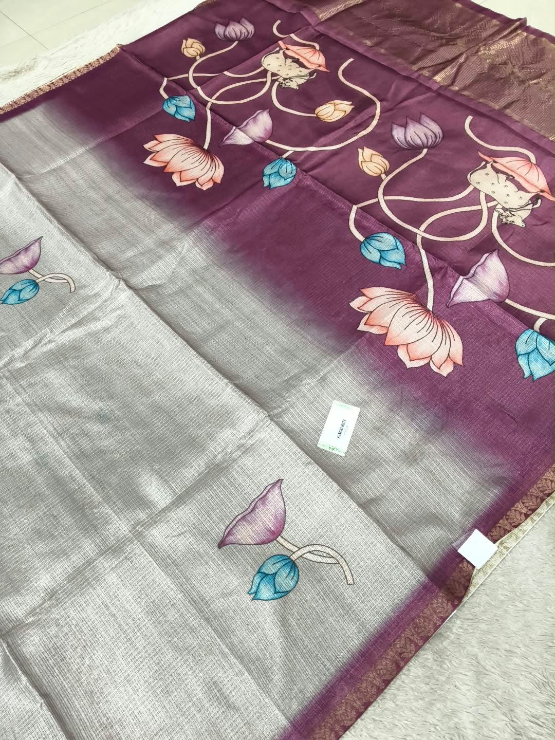 Kota kalmakari saree