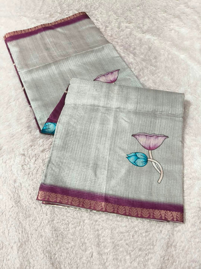 Kota kalmakari saree