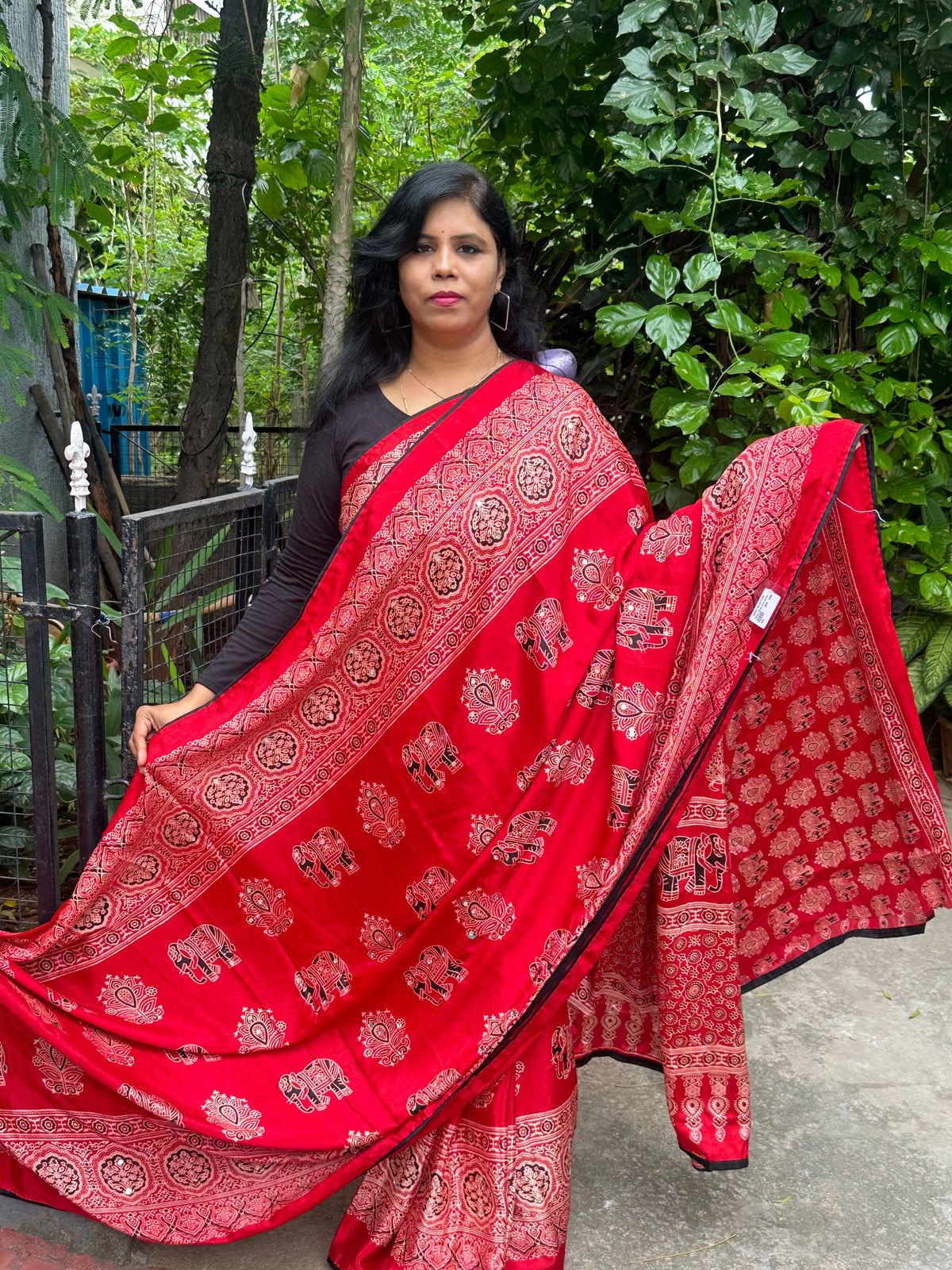 Beautyfull  Crape saree