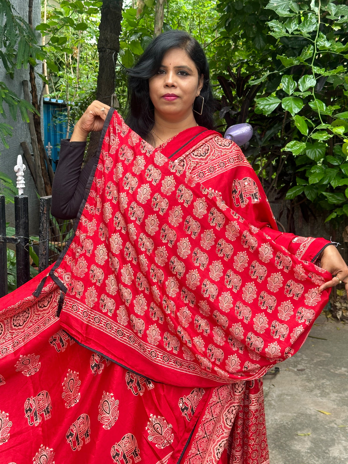 Beautyfull  Crape saree