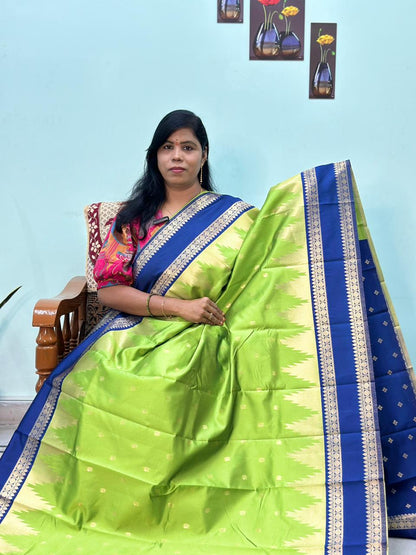 Exclusive Rudraksha Pattu Saree 💚