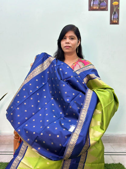 Exclusive Rudraksha Pattu Saree 💚