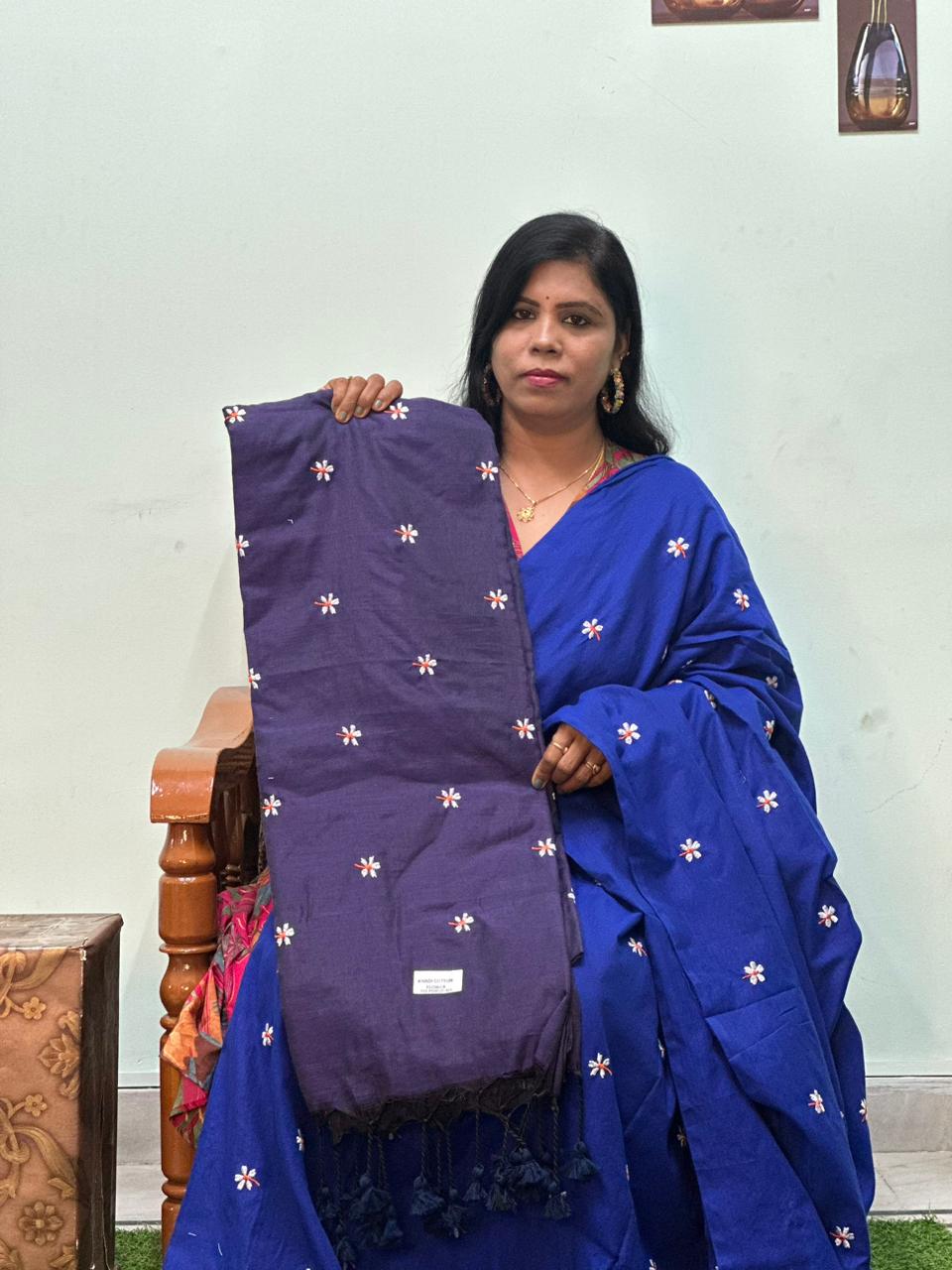 Exclusive Khadi Cotton Saree 🤩 Summer Special Saree