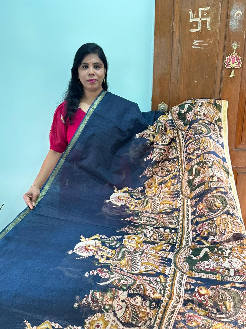 EXCLUSIVE KALAMKARI COTTON SAREES