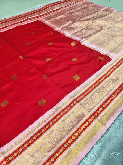 Gadwal Semi Silk saree