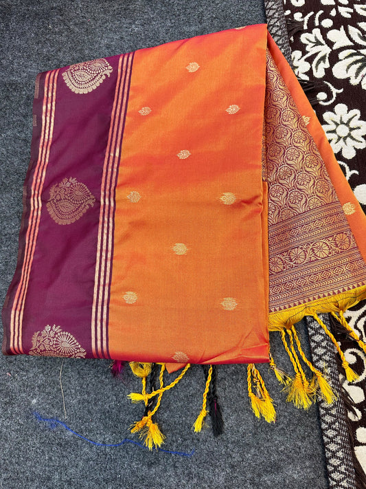 Semi gadhwal sarees