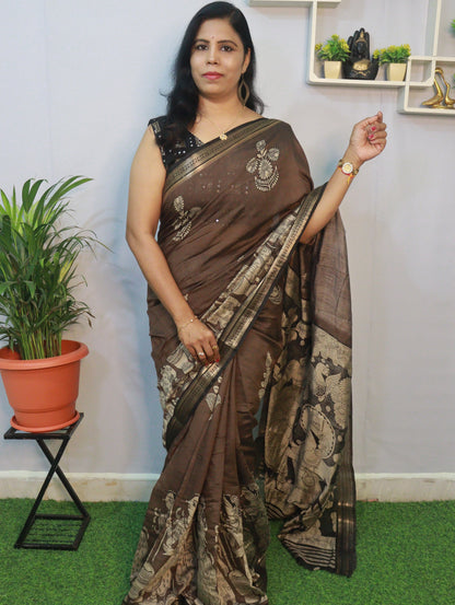 EXCLUSIVE MAHESHWARI SILK SAREE