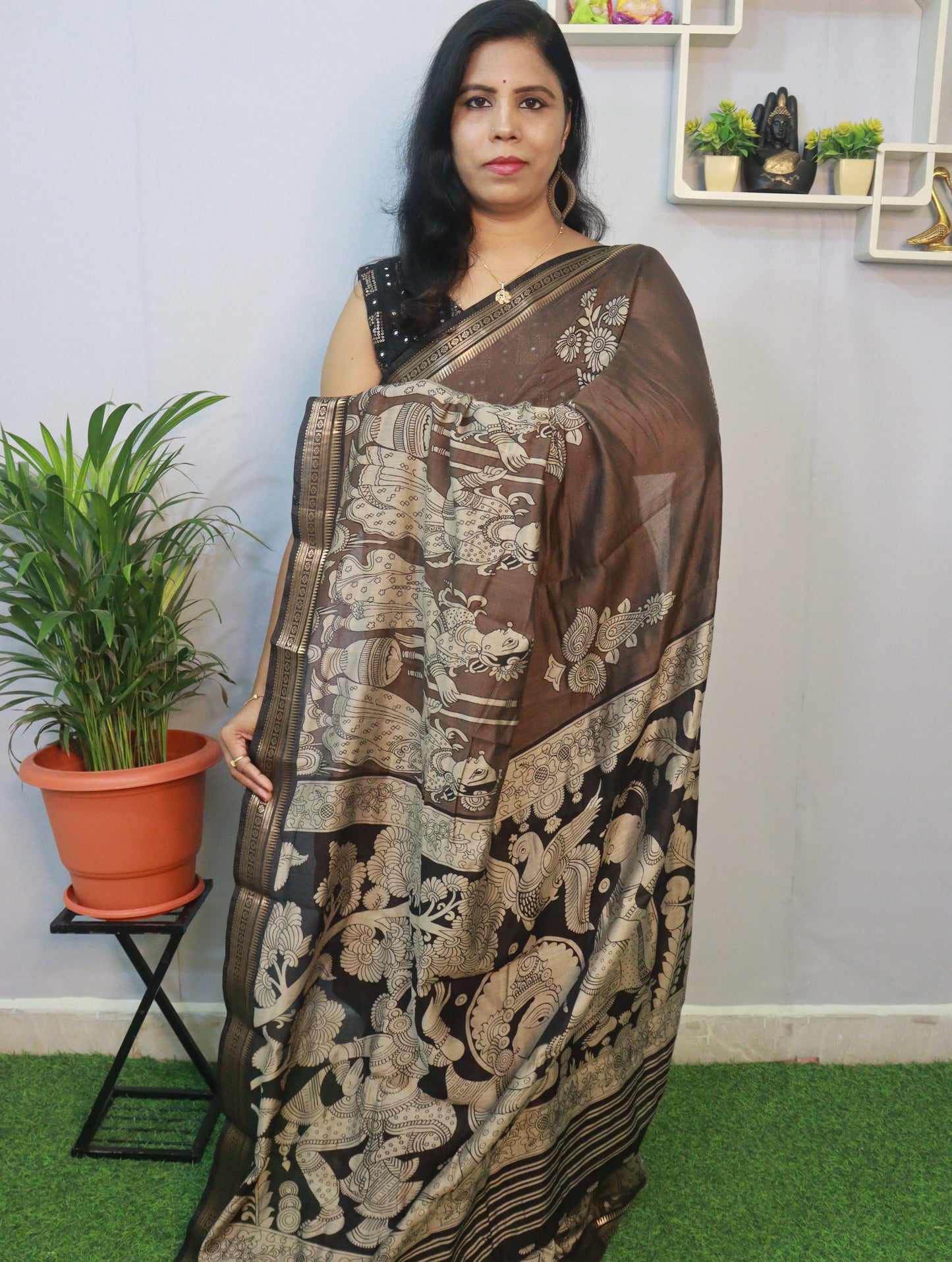 EXCLUSIVE MAHESHWARI SILK SAREE