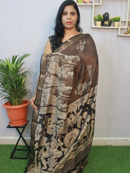 EXCLUSIVE MAHESHWARI SILK SAREE