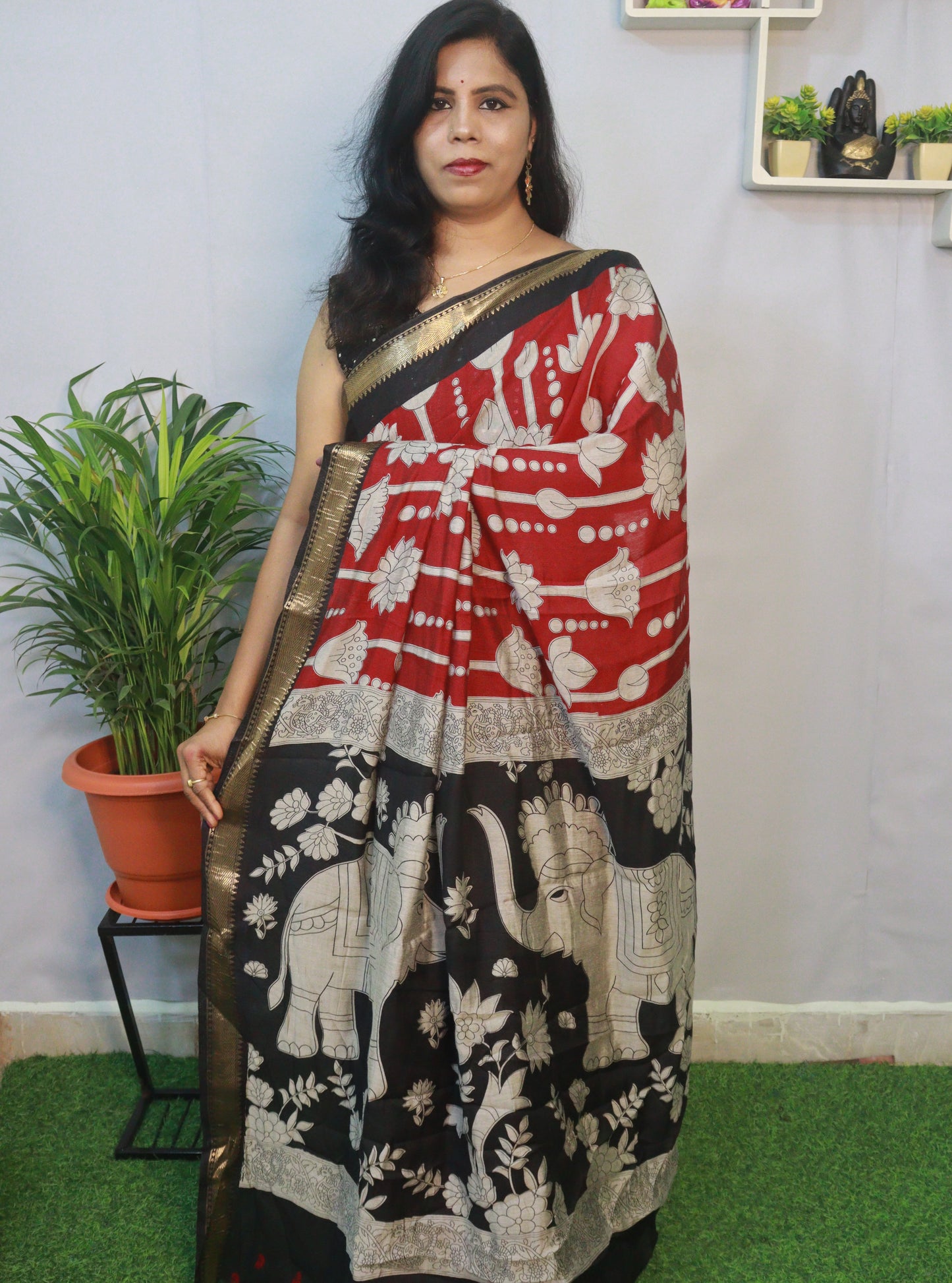 EXCLUSIVE MANGALGIRI SILK SAREE