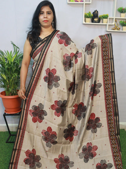EXCLUSIVE MAHESHWARI SILK SAREE