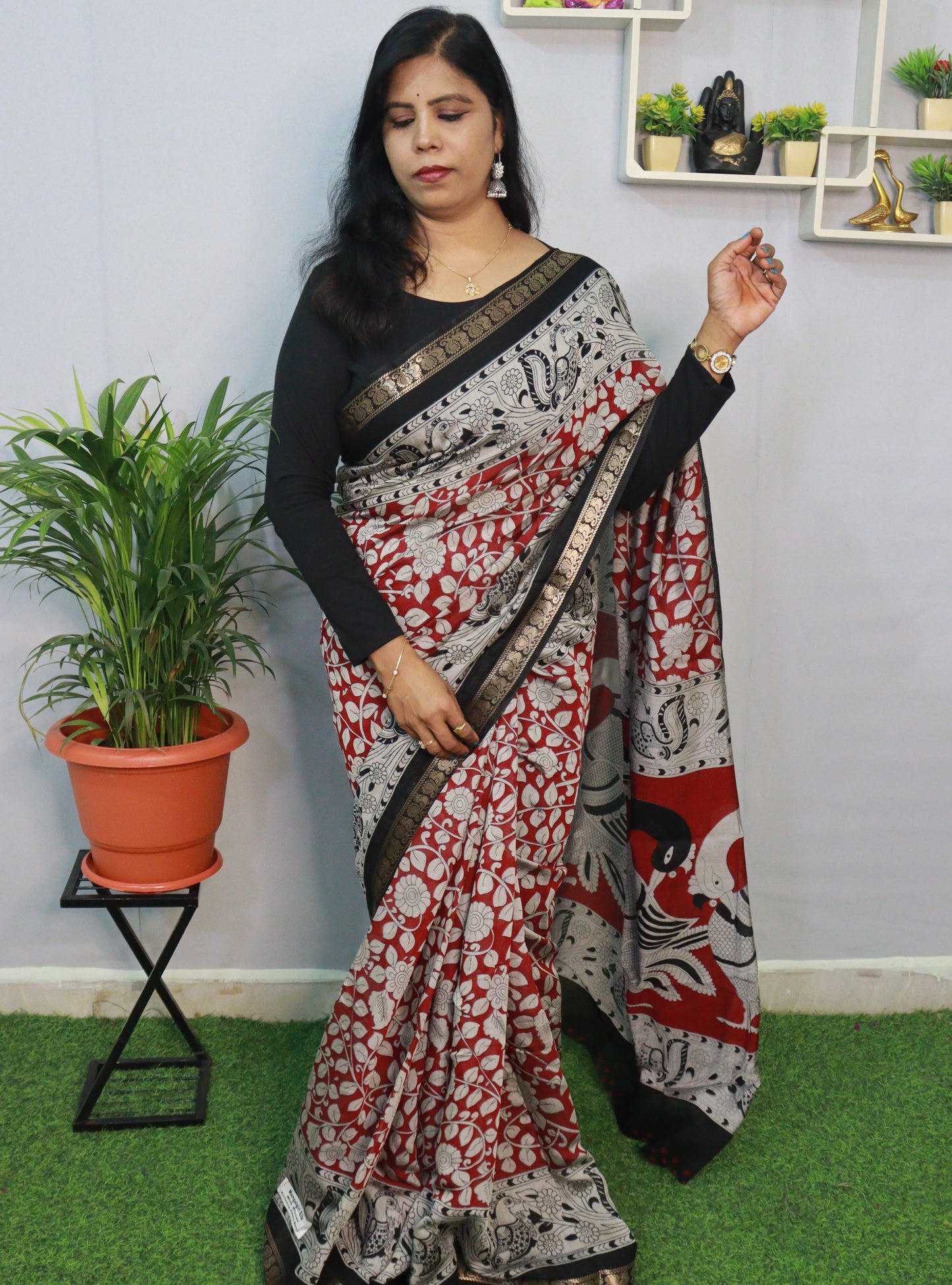 EXCLUSIVE MANGALGIRI SILK SAREE