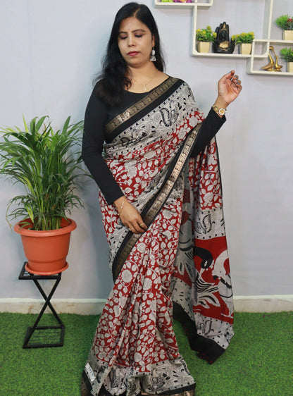 EXCLUSIVE MANGALGIRI SILK SAREE