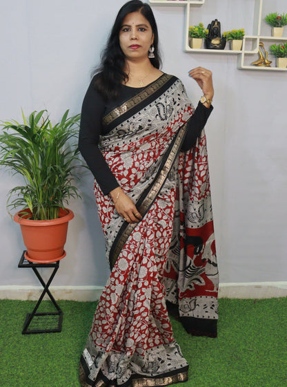 EXCLUSIVE MANGALGIRI SILK SAREE
