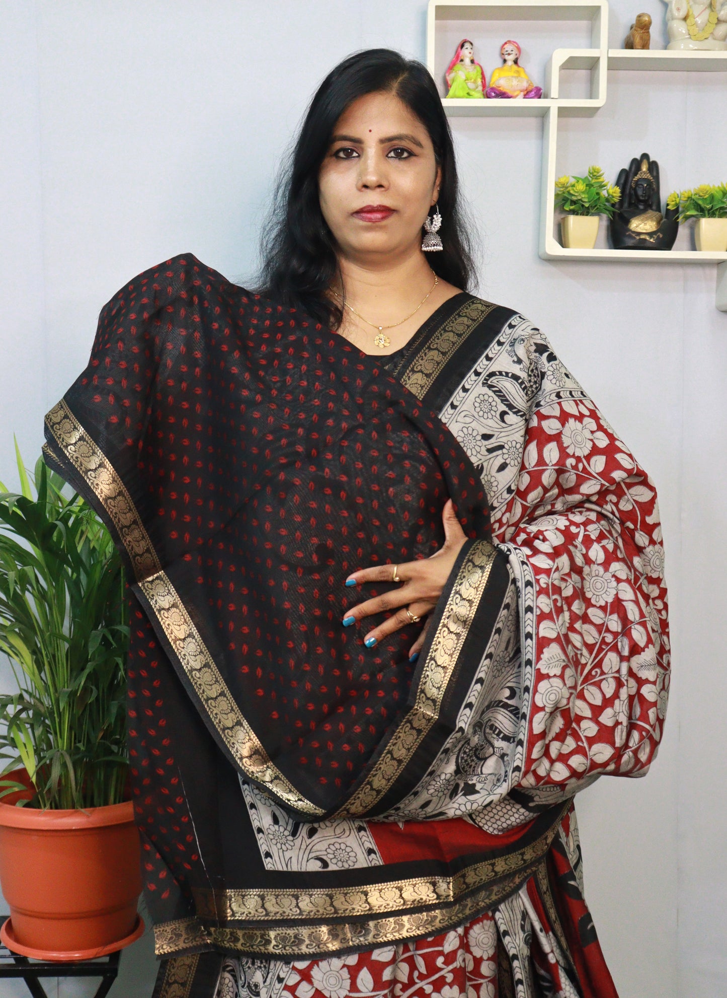 EXCLUSIVE MANGALGIRI SILK SAREE